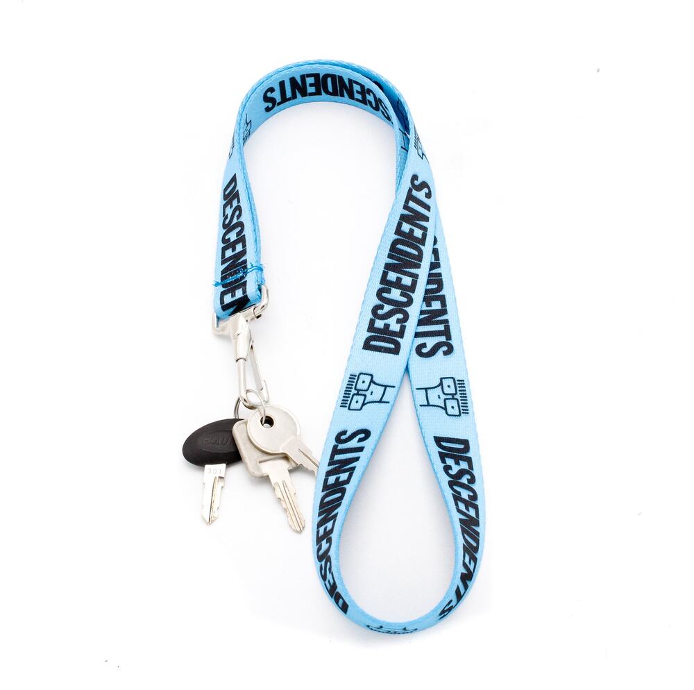 Descendents Blue Official Lanyard heavy duty key chain punk